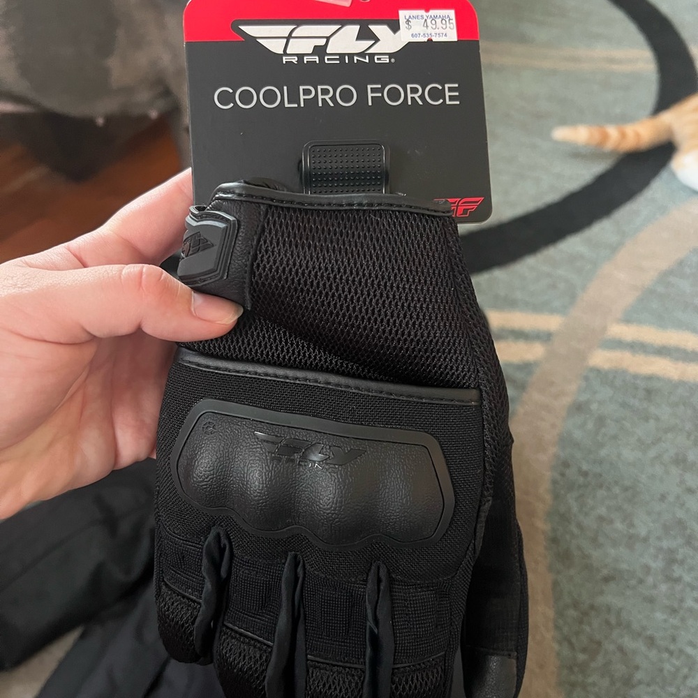 Fly racing Black Men's motorcycle Gloves